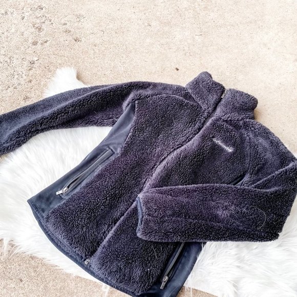 Columbia Jackets & Blazers - Columbia Black Fleece High Neck Full Zip Side Panel Jacket